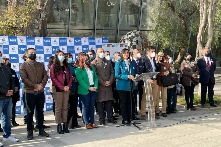 MINISTERIO DEL INTERIOR Y SEGURIDAD PÚBLICA PRESENTÓ “PLAN MENOS ARMAS, MÁS SEGURIDAD” EN PEDRO AGUIRRE CERDA