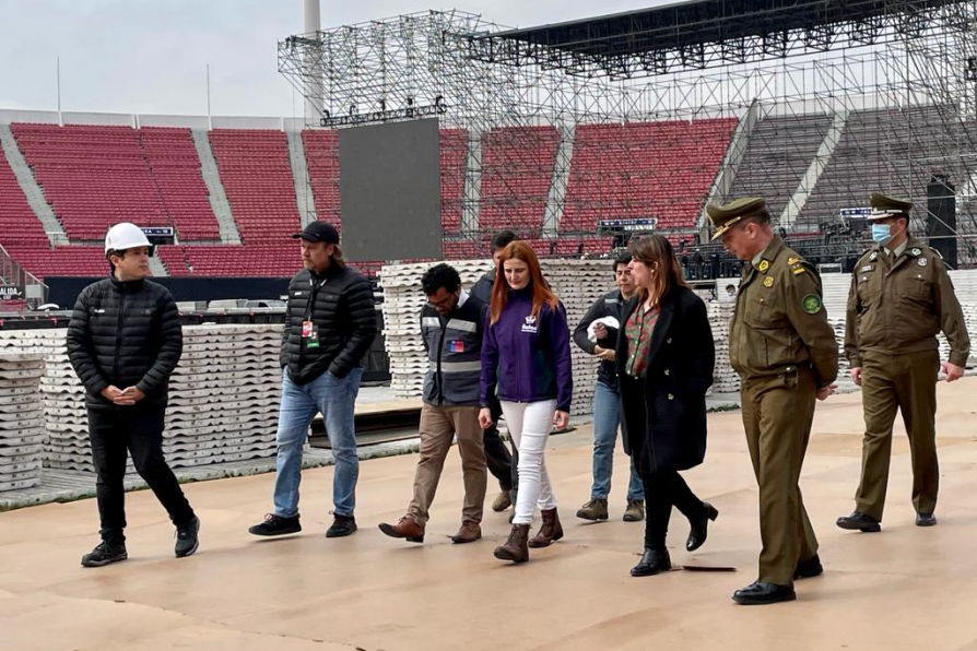 Delegada Constanza Martínez, por concierto de Daddy Yankee: “estamos trabajando en las medidas de seguridad y el resguardo de las 180 mil personas que llegarán durante los tres días de conciertos”